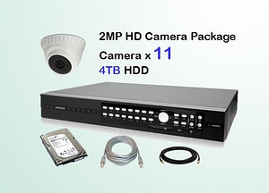 11x AVTECH HD Camera CCTV Installation Package